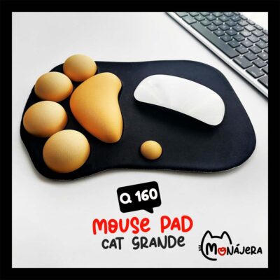 Mouse Pad Negro con Amarillo