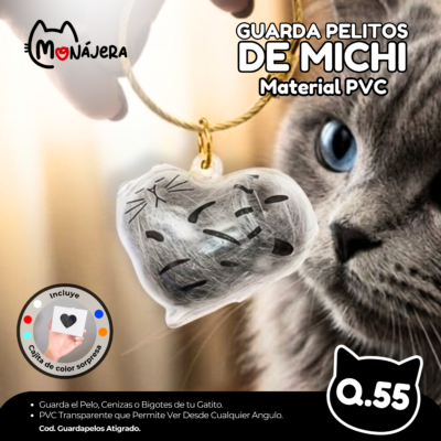 Guarda Pelitos de Michi Atigrado