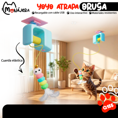 Yoyo Atrapa Oruga Celeste