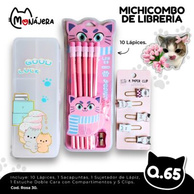 Combo de Librería Cod. Rosa 30