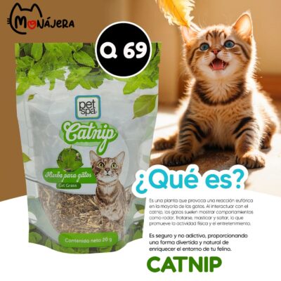 Catnip Pet Spa Hierba Para Gatos